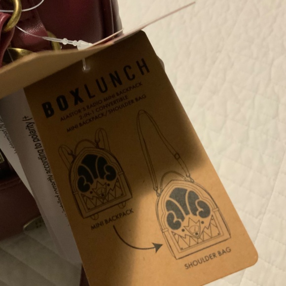 Hazbin Hotel Alastor's Radio Figural Mini Backpack In Hand - Picture 10 of 11